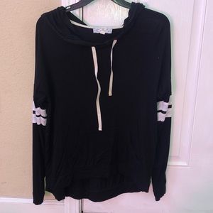 black n white sweater